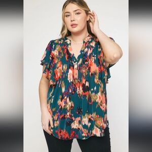 SHEIN Multicolored Blouse